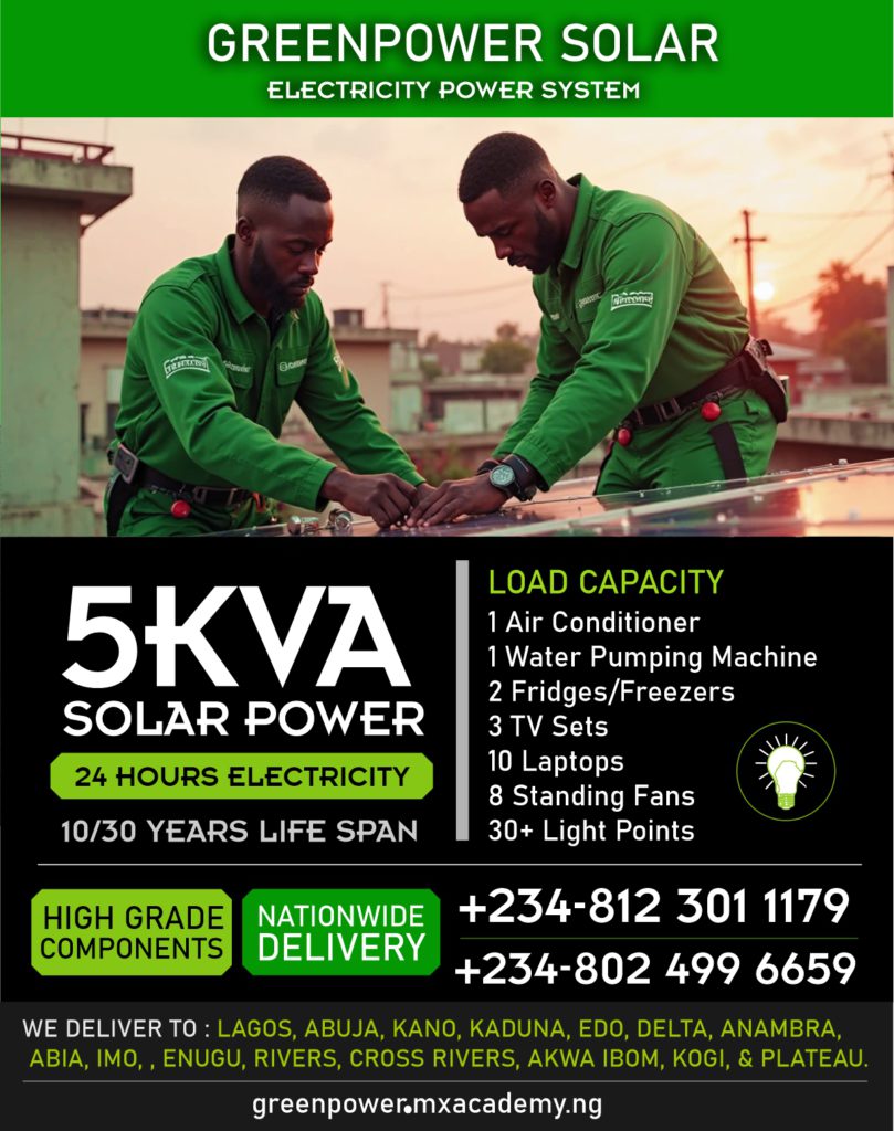 Greenpower Solar 5KVA